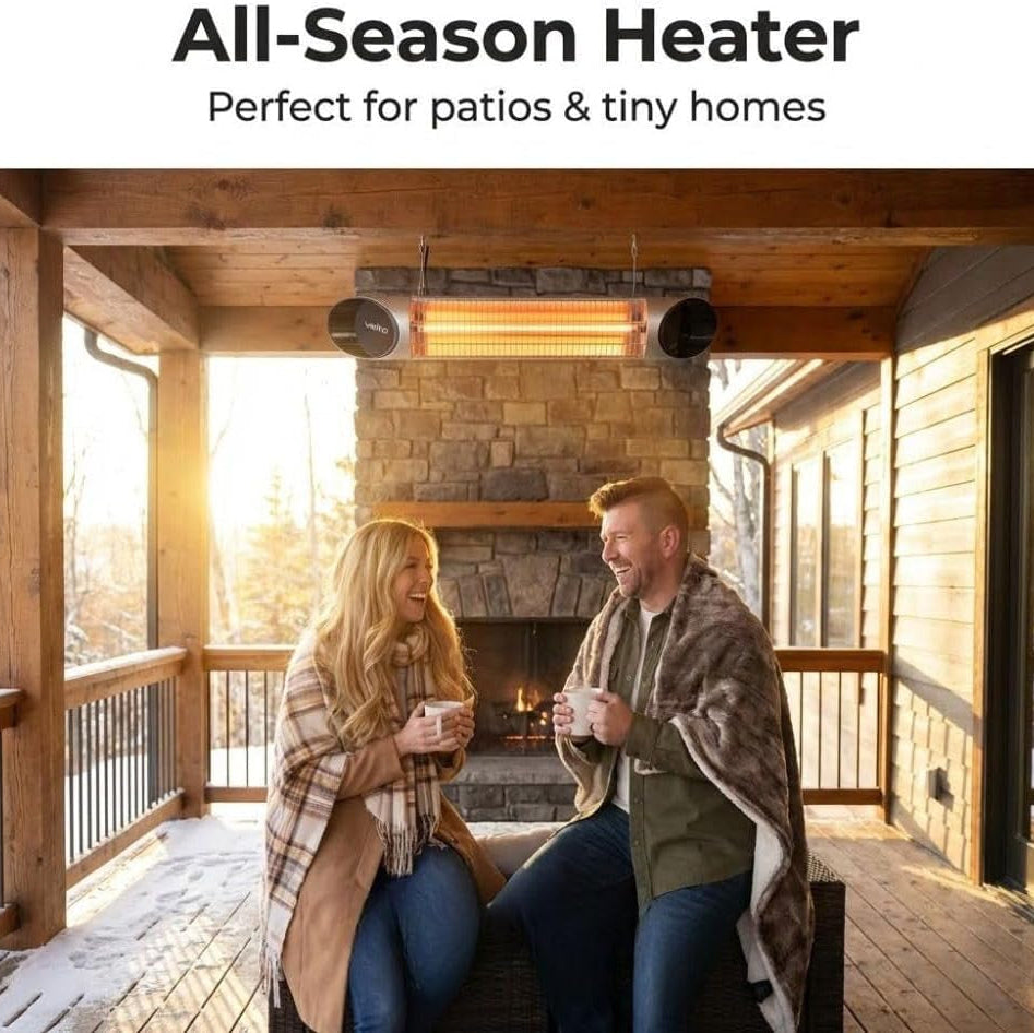 Blade Heaters 1500W (Silver)