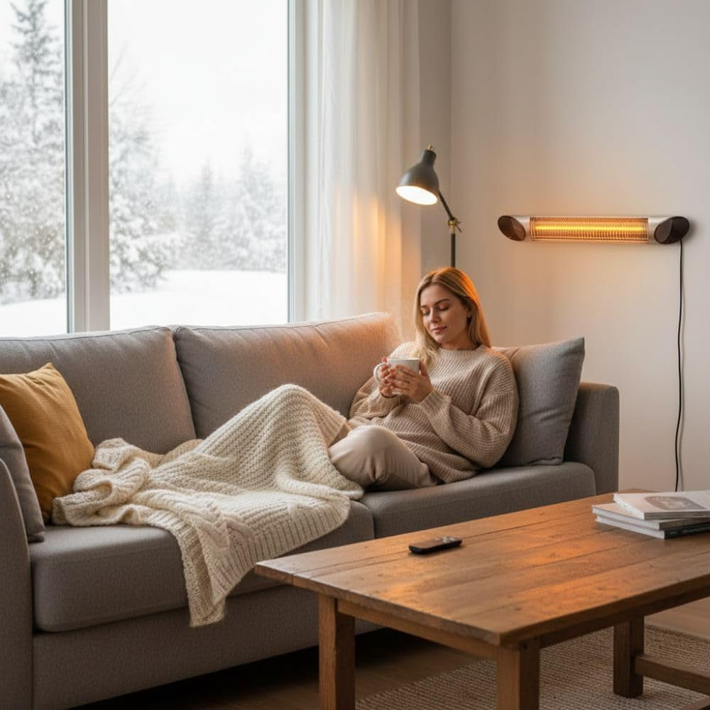 Blade Heaters 1500W (Silver)