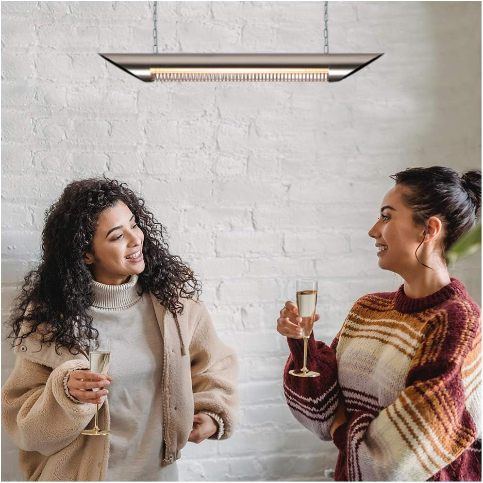 Blade Heaters 1500W (Silver)