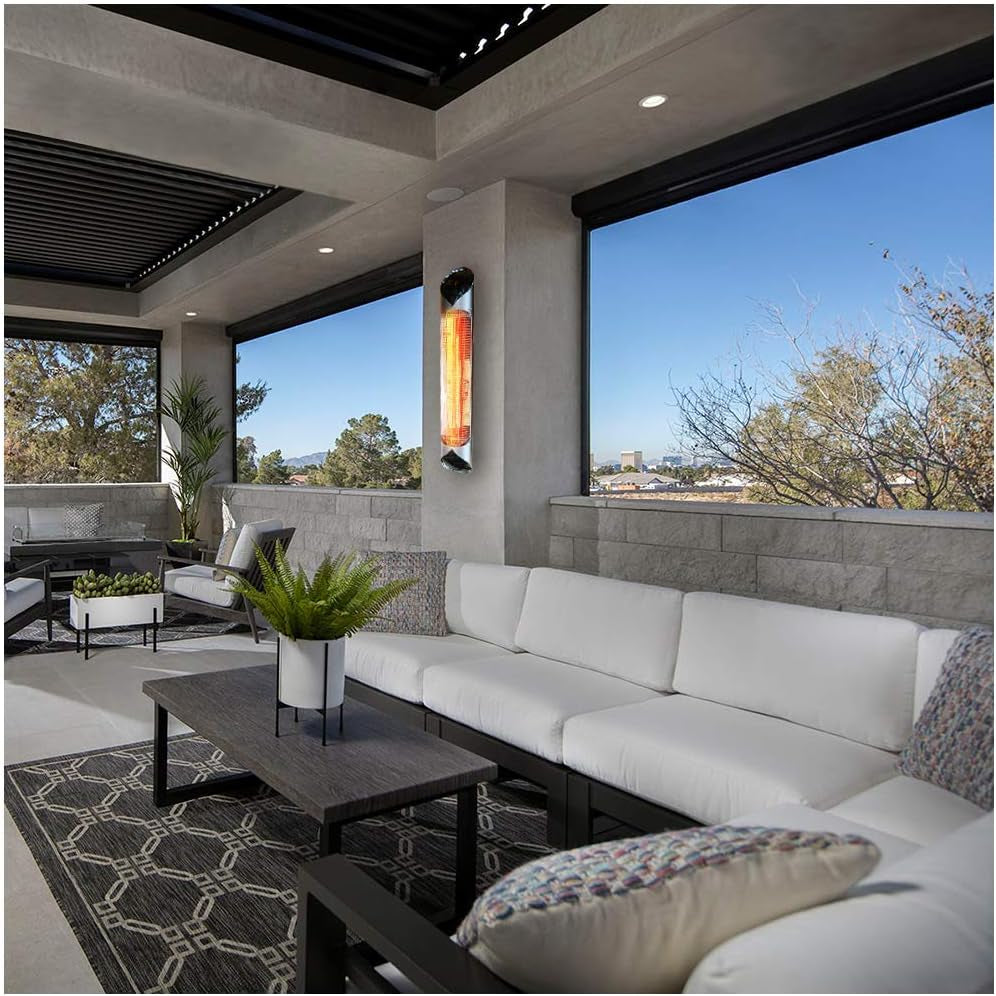 Blade Heaters 1500W (Silver)