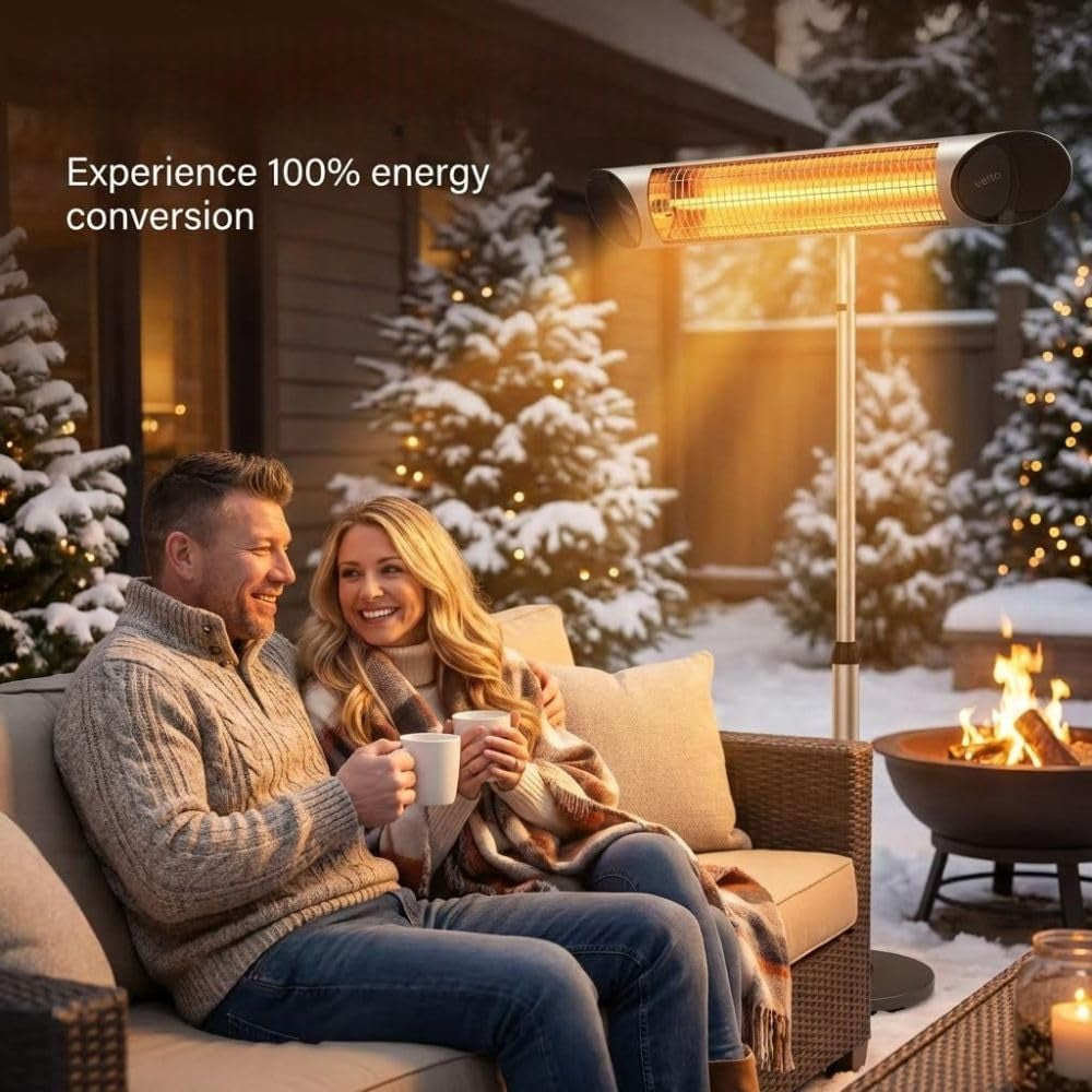 Blade Heaters 1500W (Silver)