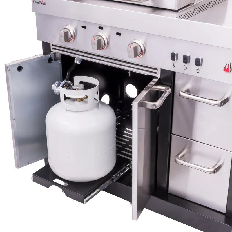 Medallion Series Modular Outdoor Kitchen 3-Burner Infrared Gas Grills