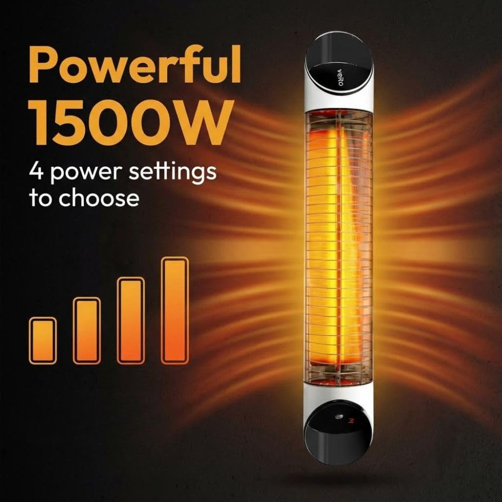 Blade Heaters 1500W (Silver)