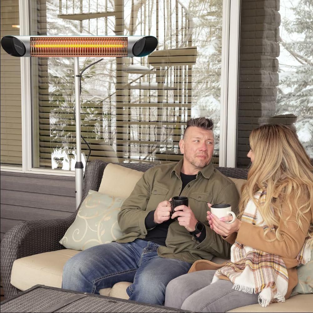 Blade Heaters 1500W (Silver)