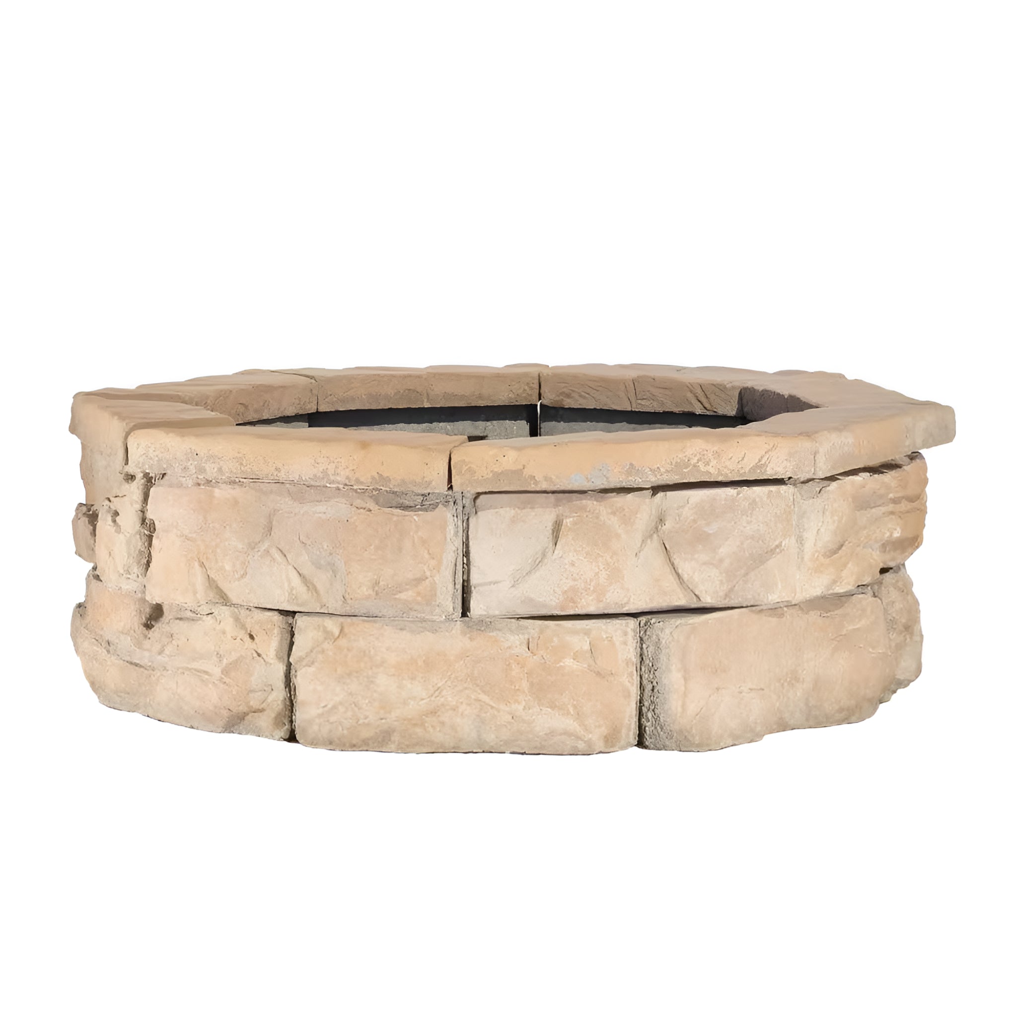 30 In. Fossill Brown Fire Pit Kit