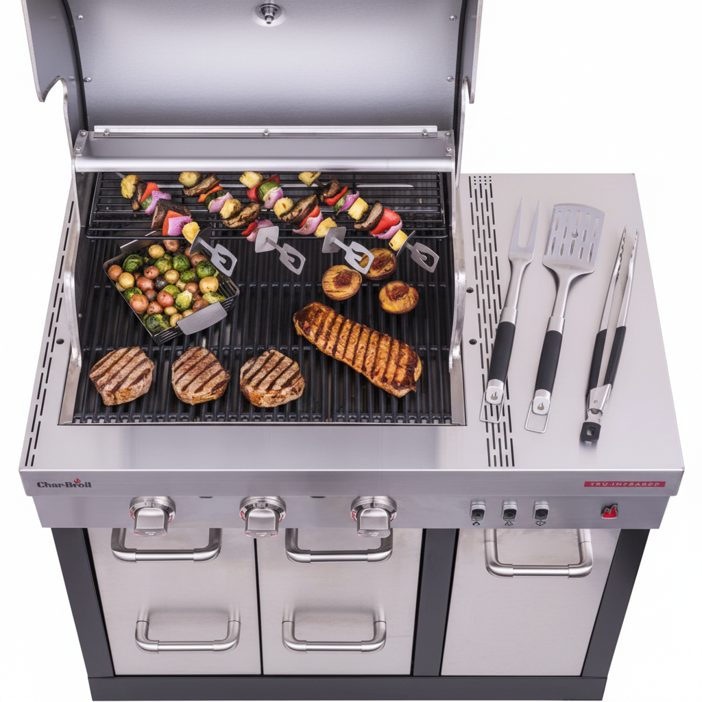 Medallion Series Modular Outdoor Kitchen 3-Burner Infrared Gas Grills